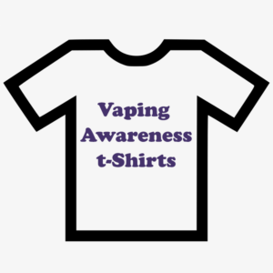 Vaping Awareness t-shirts