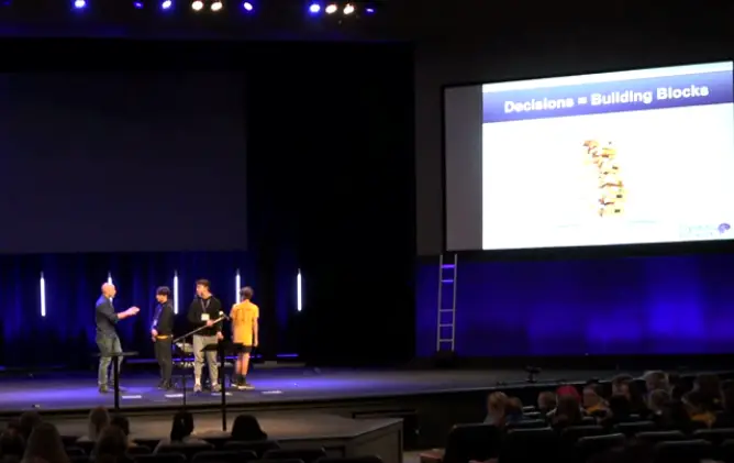 Leading Vaping Awareness Speaker for Middle School Assemblies