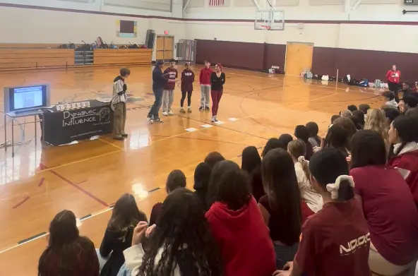 vaping awareness Speaker at Cole Middle School in RI