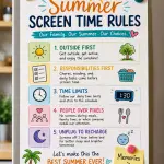 summer screen time rules parents guide 2026